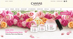 Desktop Screenshot of canvasbeauty.com